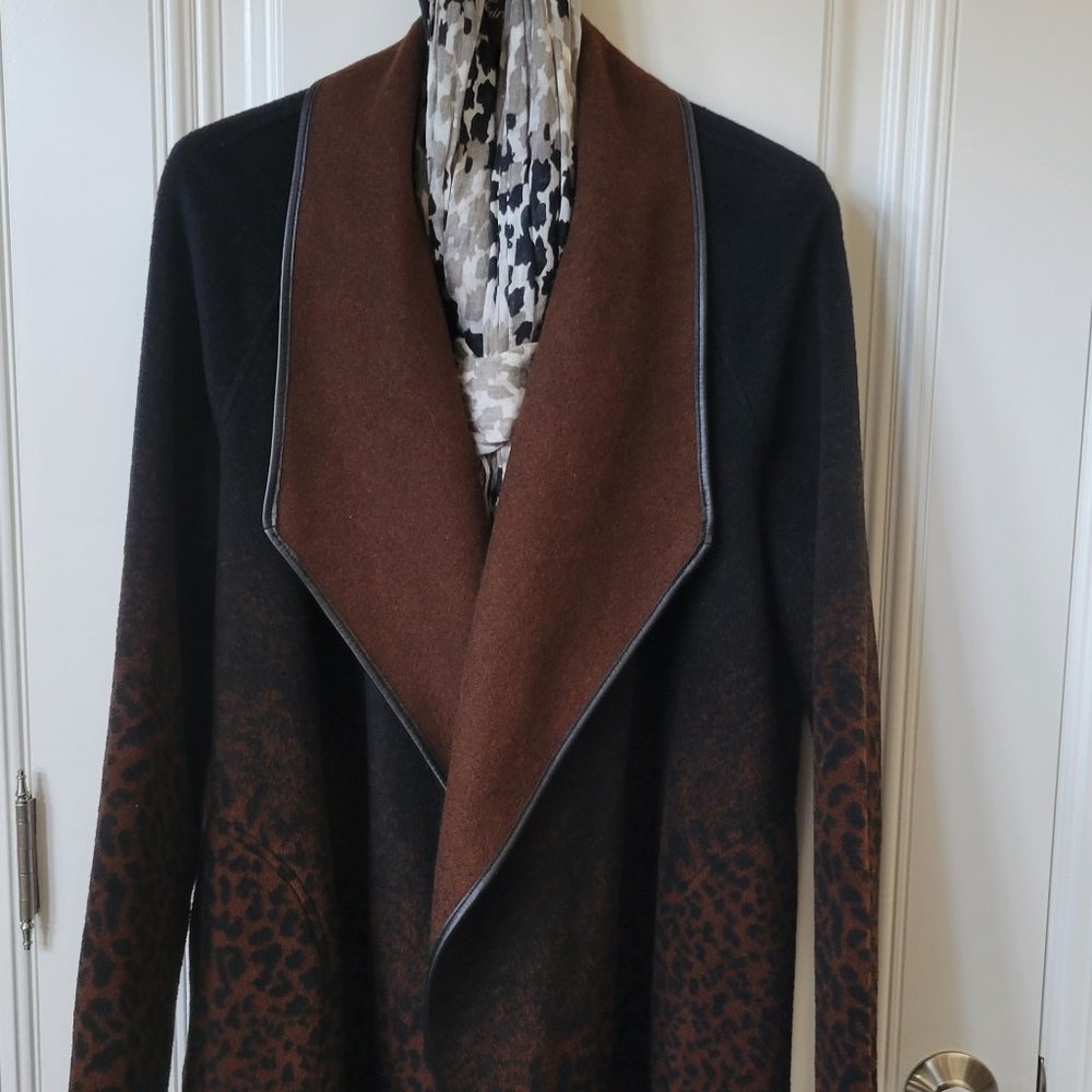 Bylyse Wool Blend Waterfall Cardigan